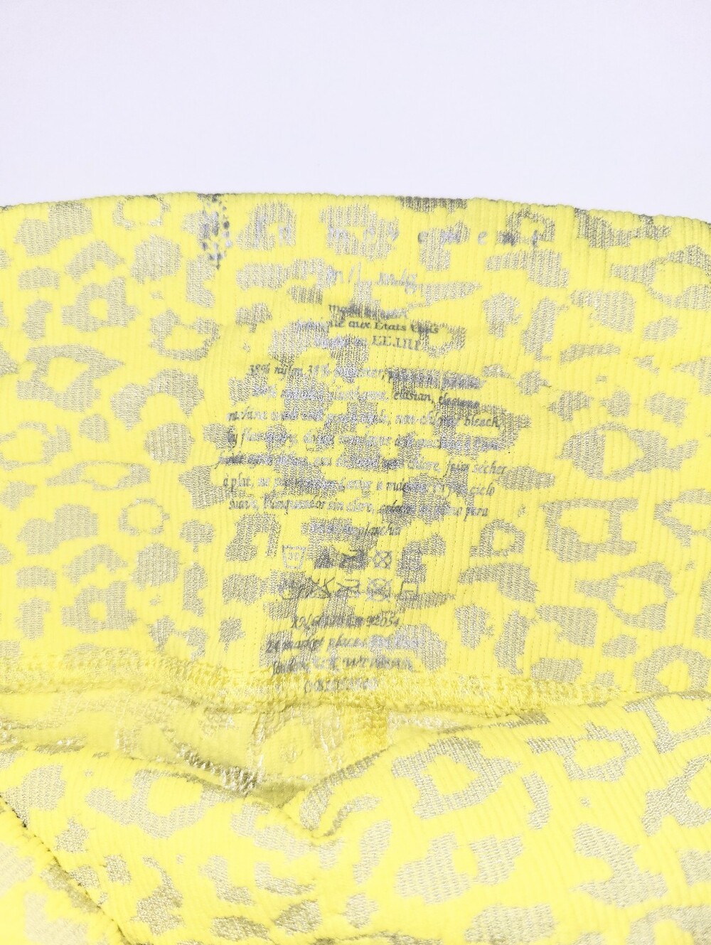 NWOT Free People Movement Good Karma Leopard Print Leggings Activewear Med/Lg - Picture 5 of 16